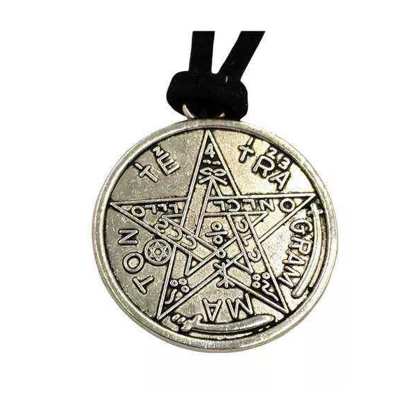 Esoterika - Collana Amuleto Tetragrammaton chiuso