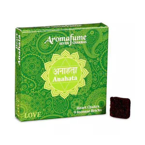 Esoterika - Aromafume Mattoncini Di Incenso Chakra 4° Chakra Anahata -