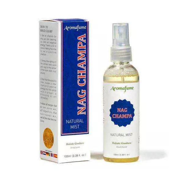 Esoterika - Spray smudge Nag Champa naturale Aromafume - 100ml