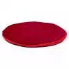 Esoterika - Supporto Per Campane Tibetane Piatto Rosso -- 15x1 Cm