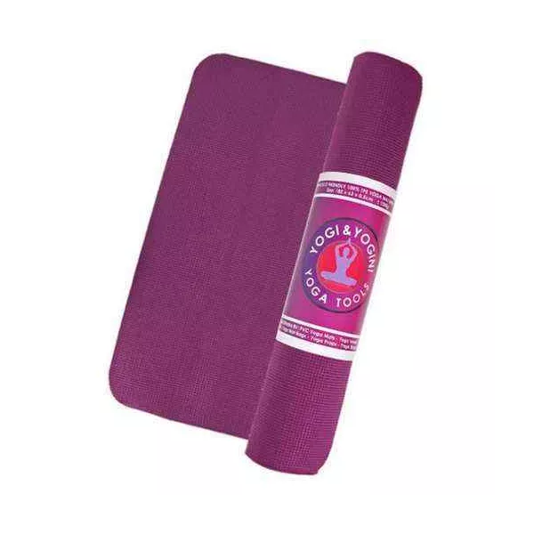 Esoterika - Yogi & Yogini Tappetino Yoga Malva -- 1250 G- 61x183x0,5