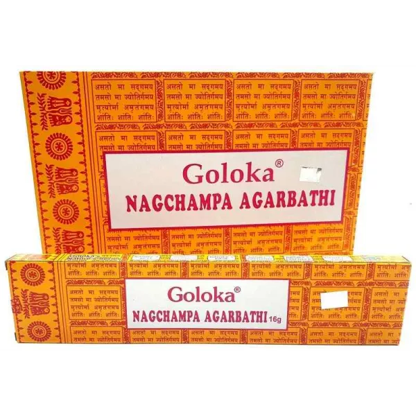 Esoterika - Incenso Goloka Nag Champa Giallo -- Box