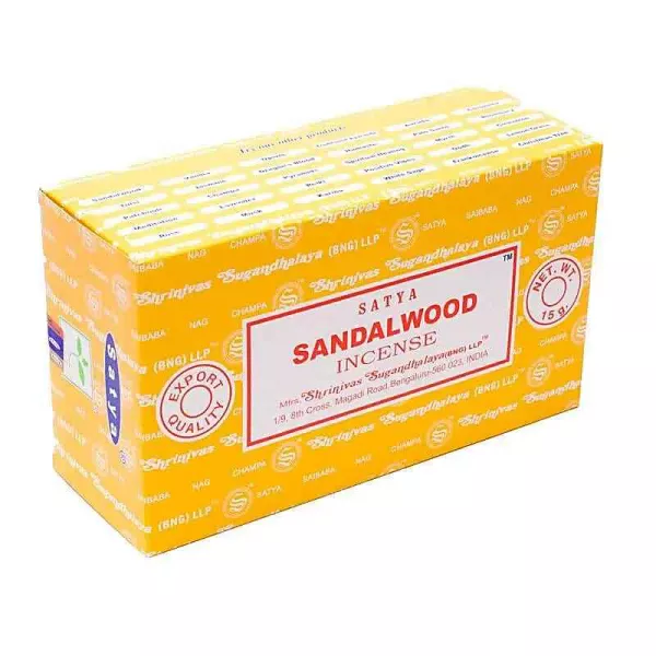 Esoterika - Incenso Satya Sandalwood -- box 12 confezioni