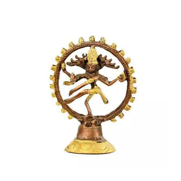 Esoterika - Shiva Nataraj ottone bicolore