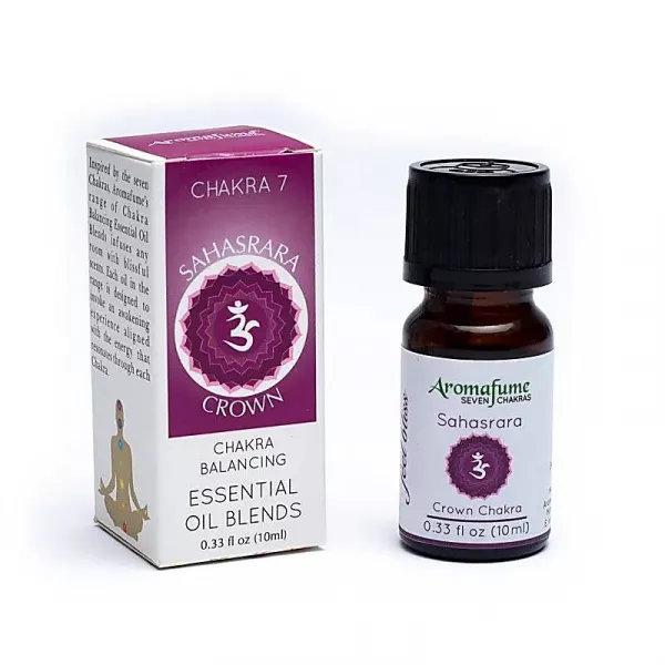 Esoterika - Aromafume miscela di olio essenziale chakra Sahasrara -- 1