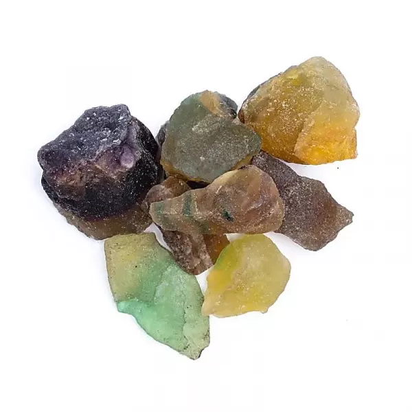 Esoterika - Fluorite arcobaleno Grezza singola Pietra, misura ±3-6