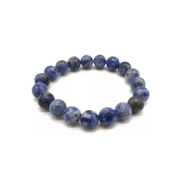 Esoterika - Bracciale Sodalite perline 8mm