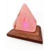 Esoterika - Lampada Di Sale a Piramide cambia colore USB - cm 9x9