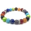 Esoterika - Bracciale 7 Chakra 1- mix perle 8mm